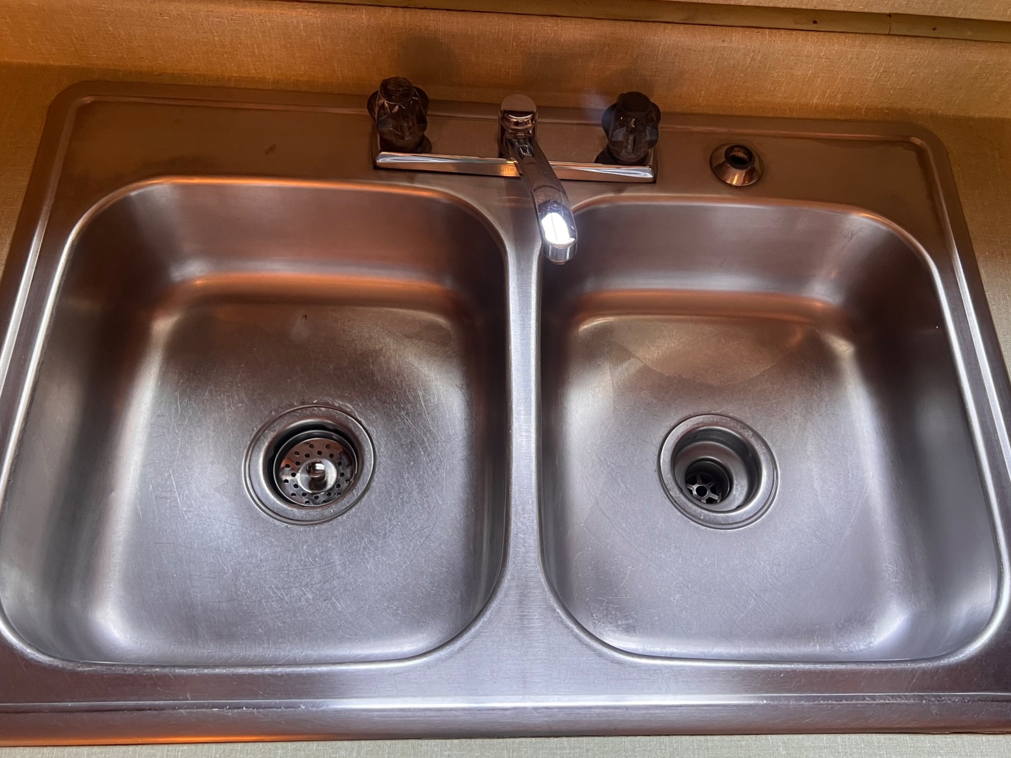 After photo of kitchen sink